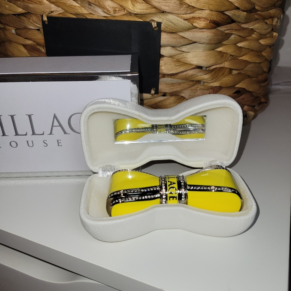 House of Sillage Bow Lipstick Case | YELLOW .. SOLD OUT